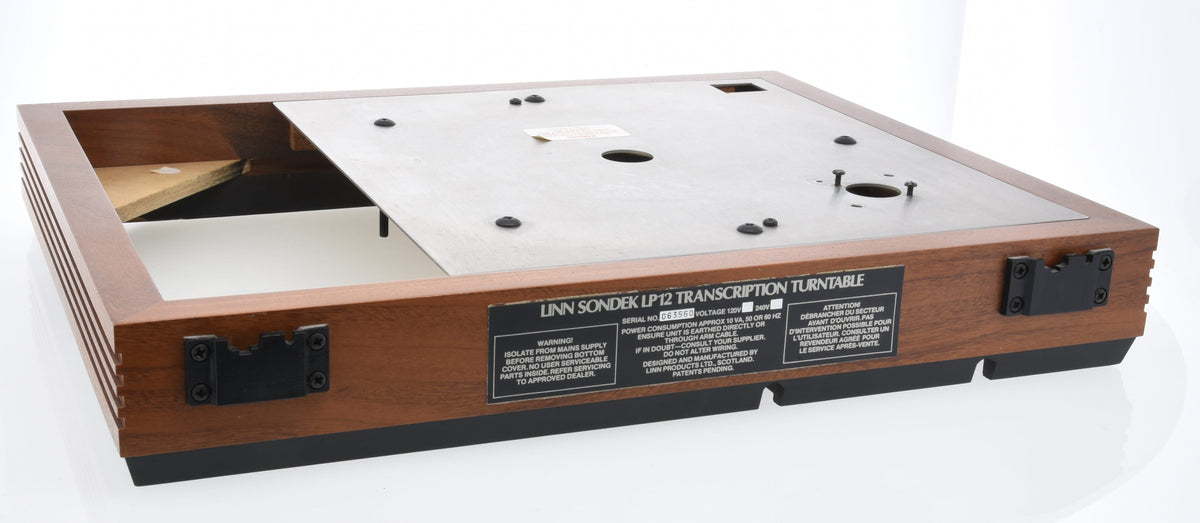 Linn LP12 Fluted Plinth & Top Plate (Preowned, Ref 004578) LP12 Bits