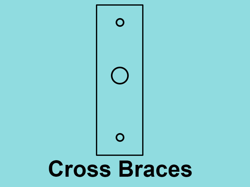 Cross Braces LP12 Bits