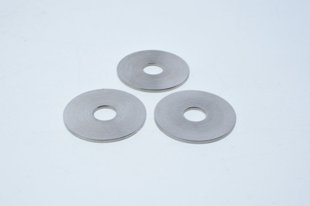 3 off M5 Tangerine Audio Machined Mudguard Washers  (New, Ref 007716)