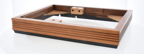 Linn LP12  Fluted Walnut Plinth (Preowned, Ref 007320)