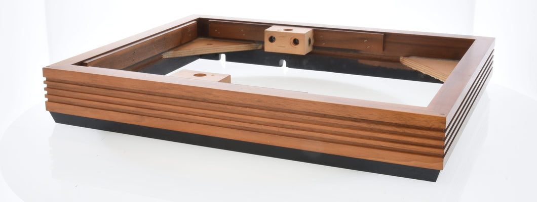 Linn LP12  Fluted Walnut Plinth (Preowned, Ref 007320)