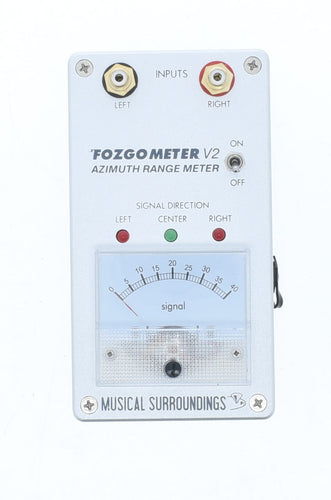 Fozgometer V2 Azimuth Range Meter & Test Record (Preowned)