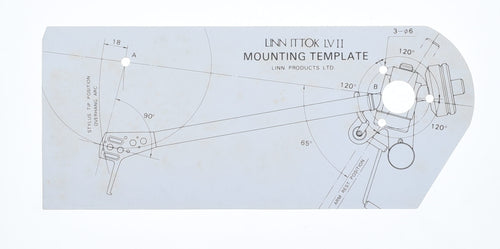 Ittok LV II Mounting Template  (Preowned, Ref 006957)
