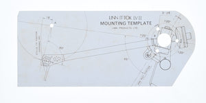Ittok LV II Mounting Template  (Preowned, Ref 006957)