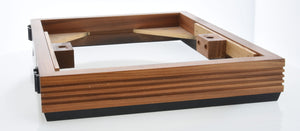 Linn LP12  Greaves Fluted Walnut Plinth (Preowned, Ref 006714)