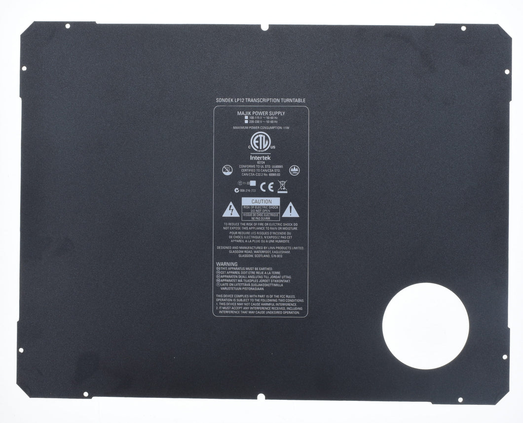 LP12 Aluminum Base (2021) (Preowned, Ref 007612)