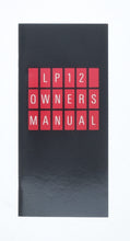 LP12 Manual  (Preowned, Ref 005818)