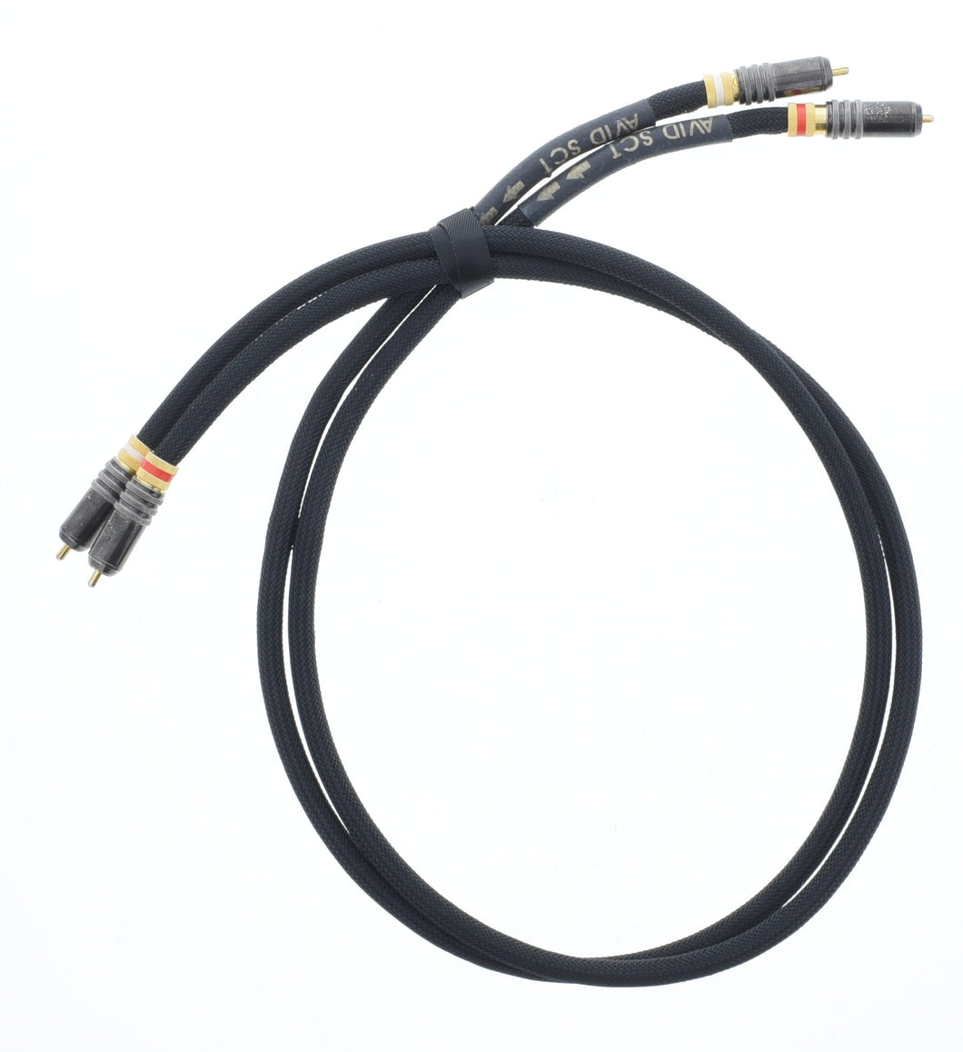 Avid  SCT Phono Cable Pair (Preowned, Ref 007189)