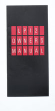 LP12 Manual  (Preowned, Ref 008586)