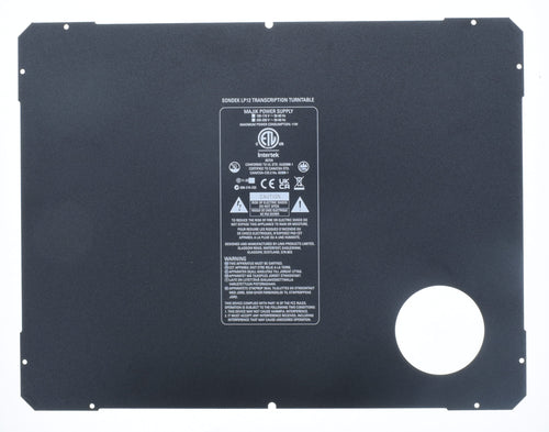 LP12 Aluminum Base (2025) (Unused, Ref 007446)