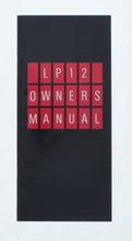 LP12 Manual  (Preowned, Ref 006934)