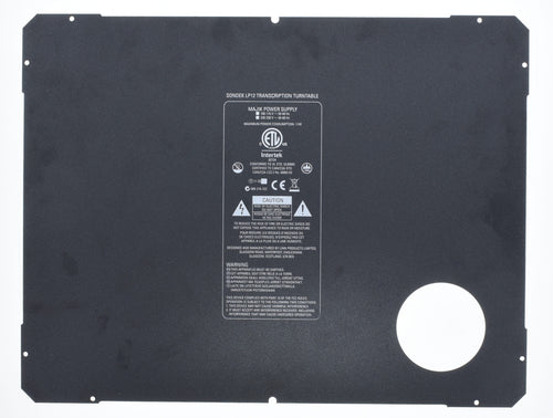 LP12 Aluminum Base  (Preowned, Ref 006981)