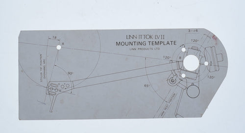 Ittok LV II Mounting Template  (Preowned, Ref 004817)
