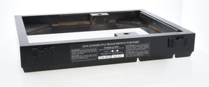 Linn LP12  Black Ash Plinth   (Preowned, Ref 007470)