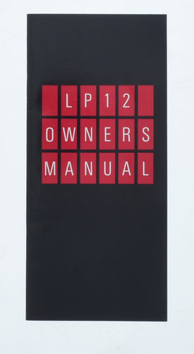 LP12 Manual  (Preowned, Ref 006887)