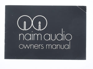 Naim Manual  (Preowned, Ref 006517)