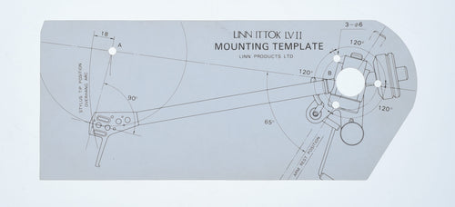 Ittok LV II Mounting Template  (Preowned, Ref 005675)