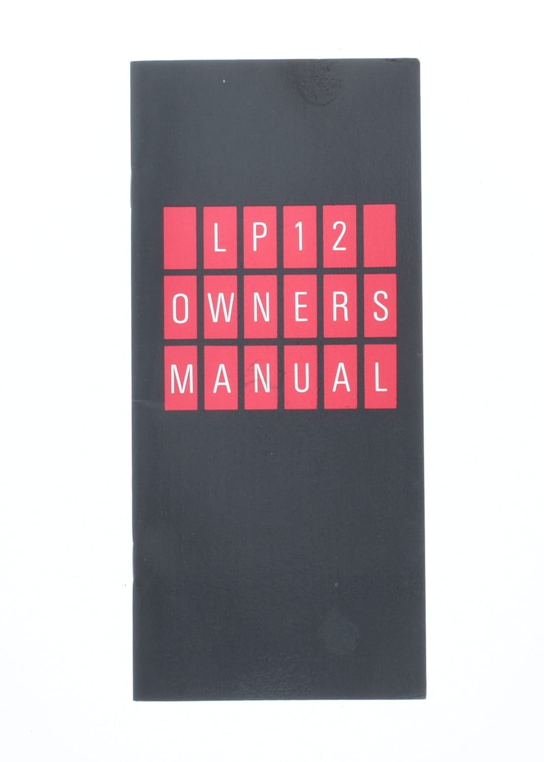 LP12 Manual  (Preowned, Ref 002605)