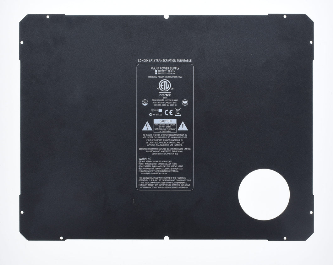 Linn Aluminum Base  (Preowned, Ref 004517)