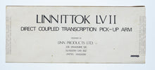Linn Ittok LV II  (Preowned, Ref 001533)
