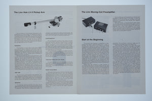 Linn LP12 Brochure (Preowned, Ref 001772)