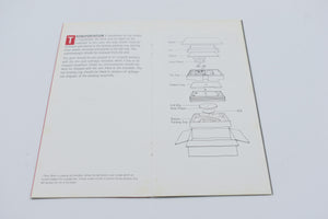 LP12 Manual  (Preowned, Ref 001217-6)