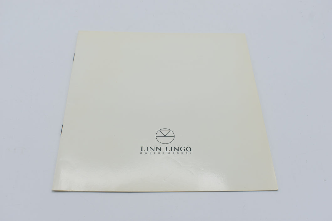 Lingo 1 Manual  (Preowned, Ref 001217-2)